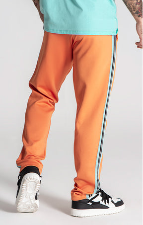 Orange Straight Pants