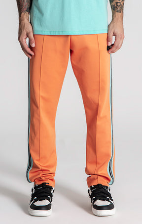 Orange Straight Pants