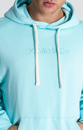 Blue Cloudy Hoodie