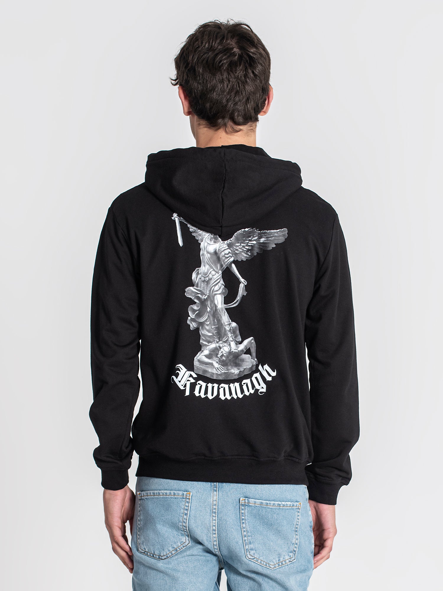 zip jackets / Black Warrior Angel Hoodie Jacket