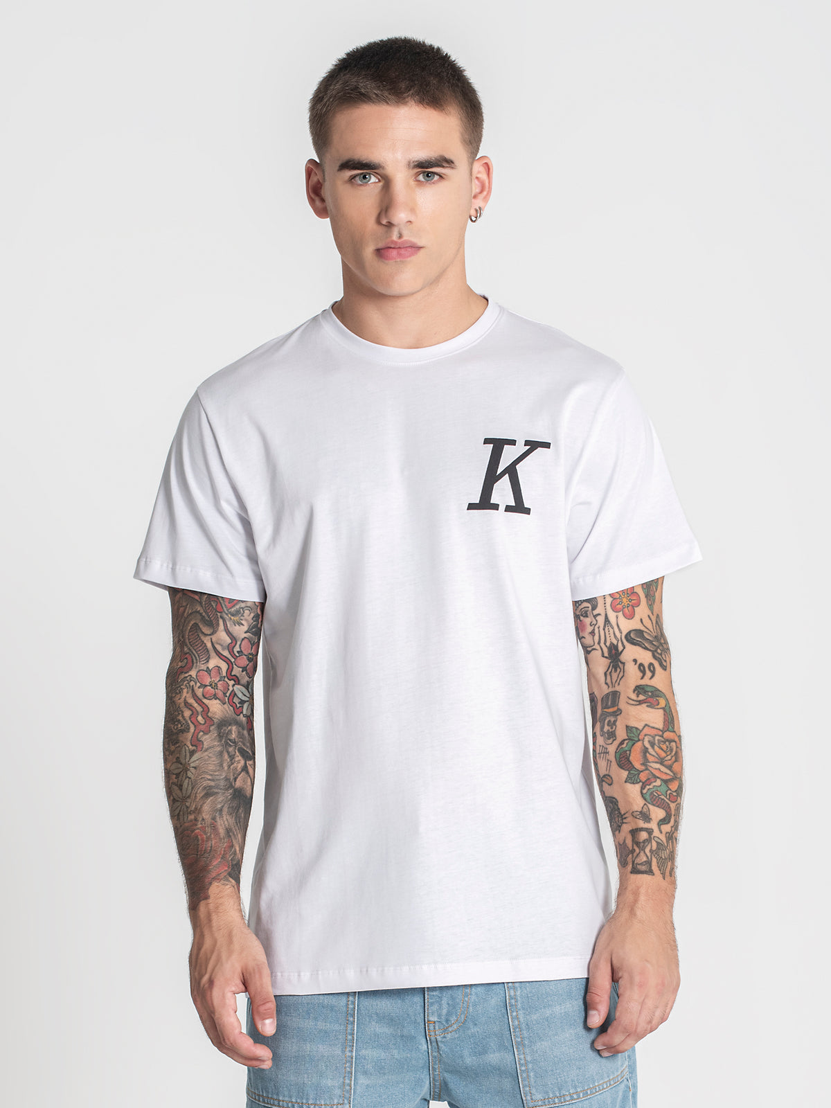 t-shirts / White K Tee