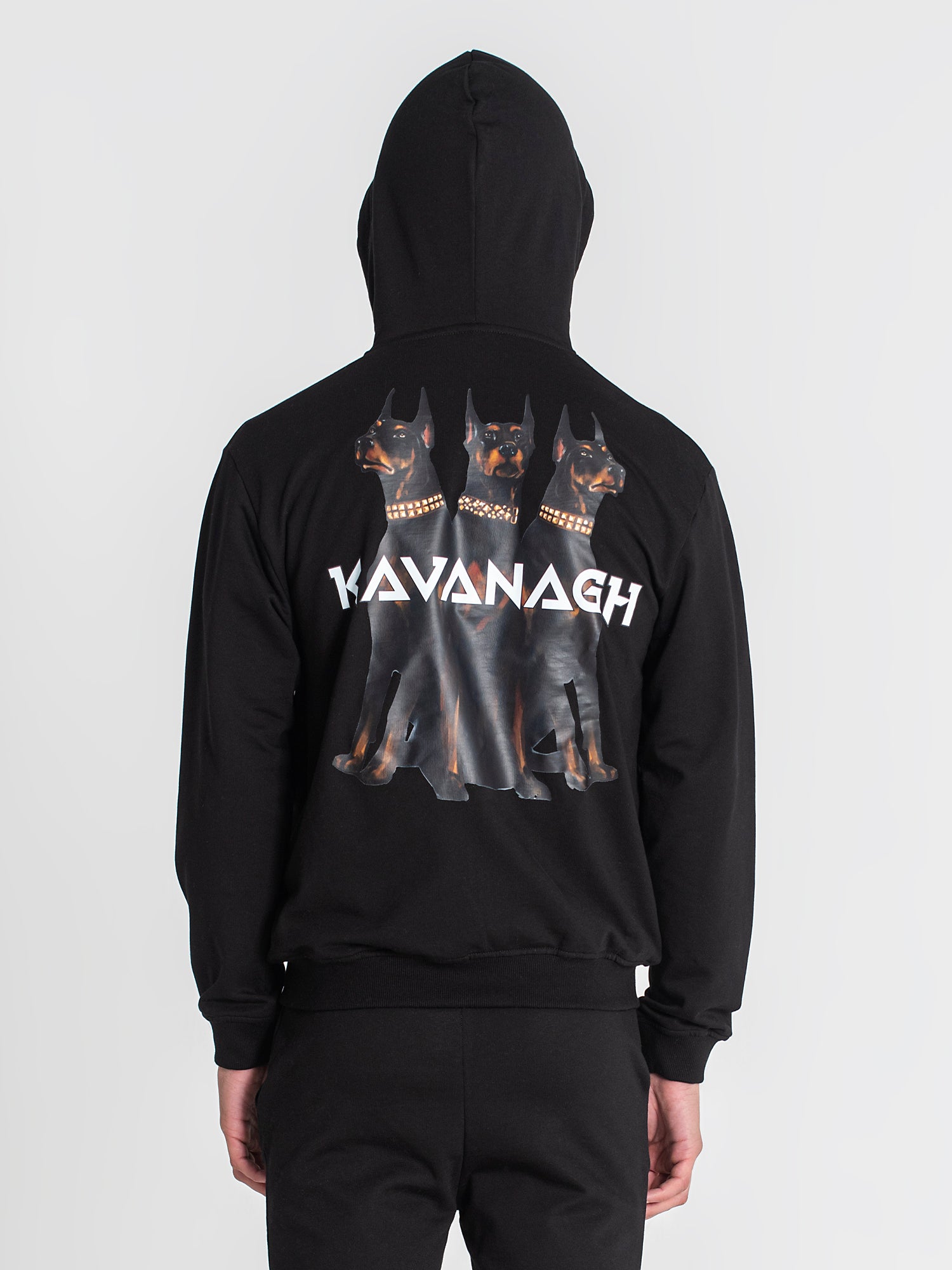 Black Anger Hoodie Jacket