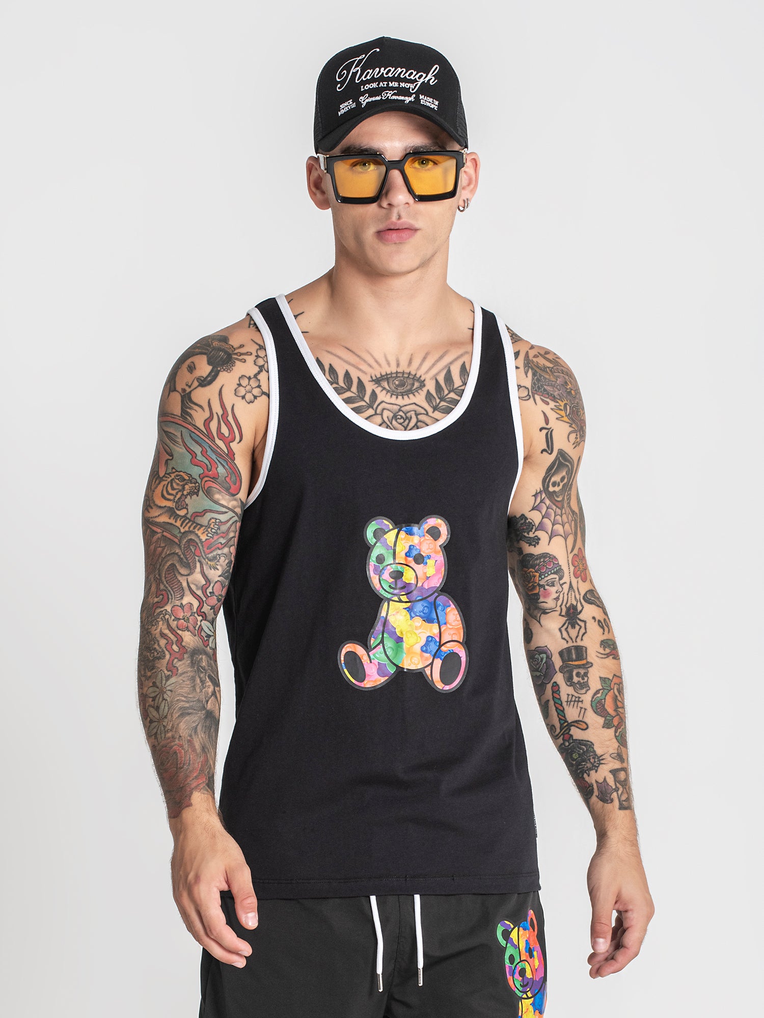 Black Gummy Tanktop