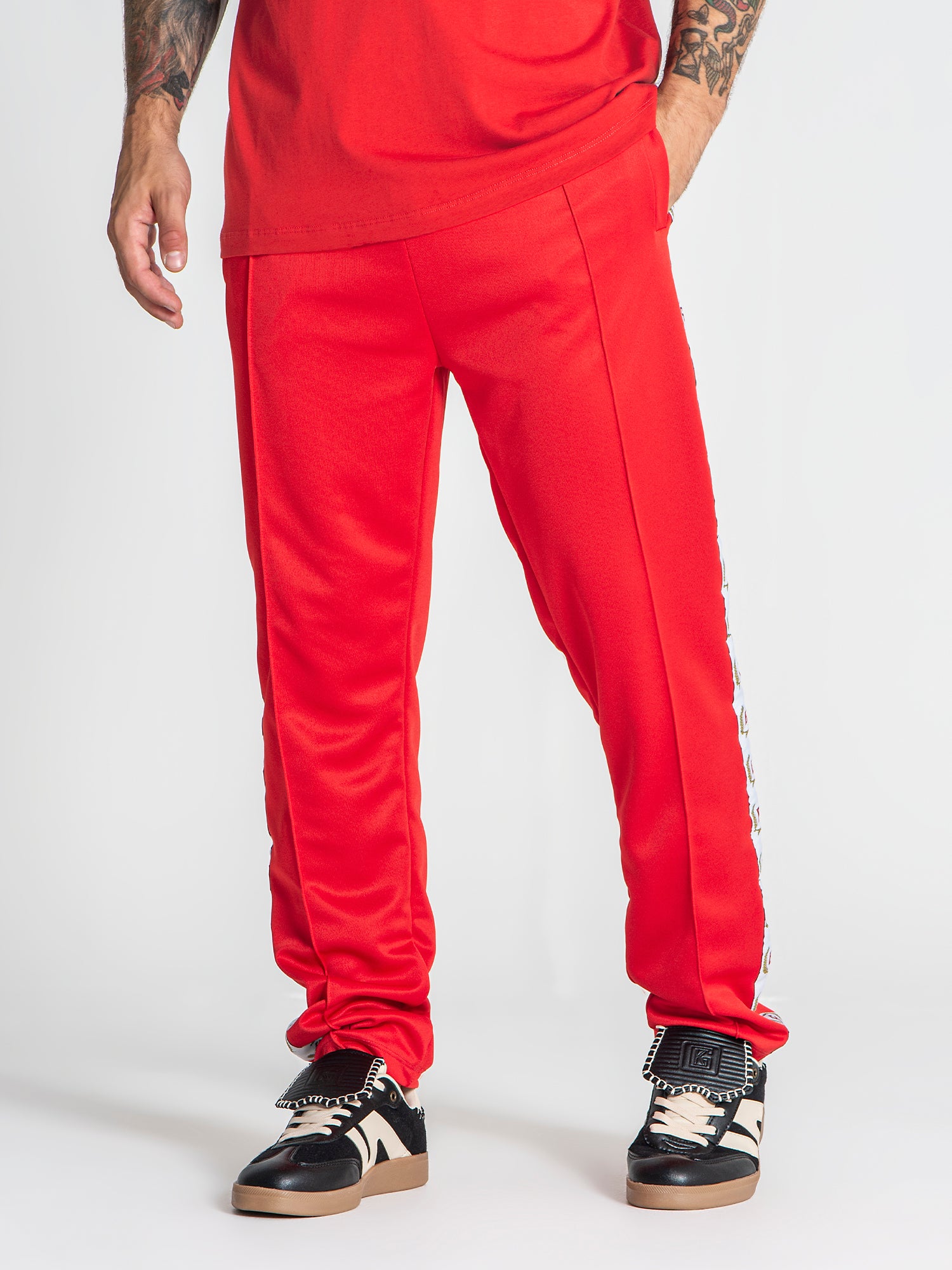 Burgundy Retro Pants