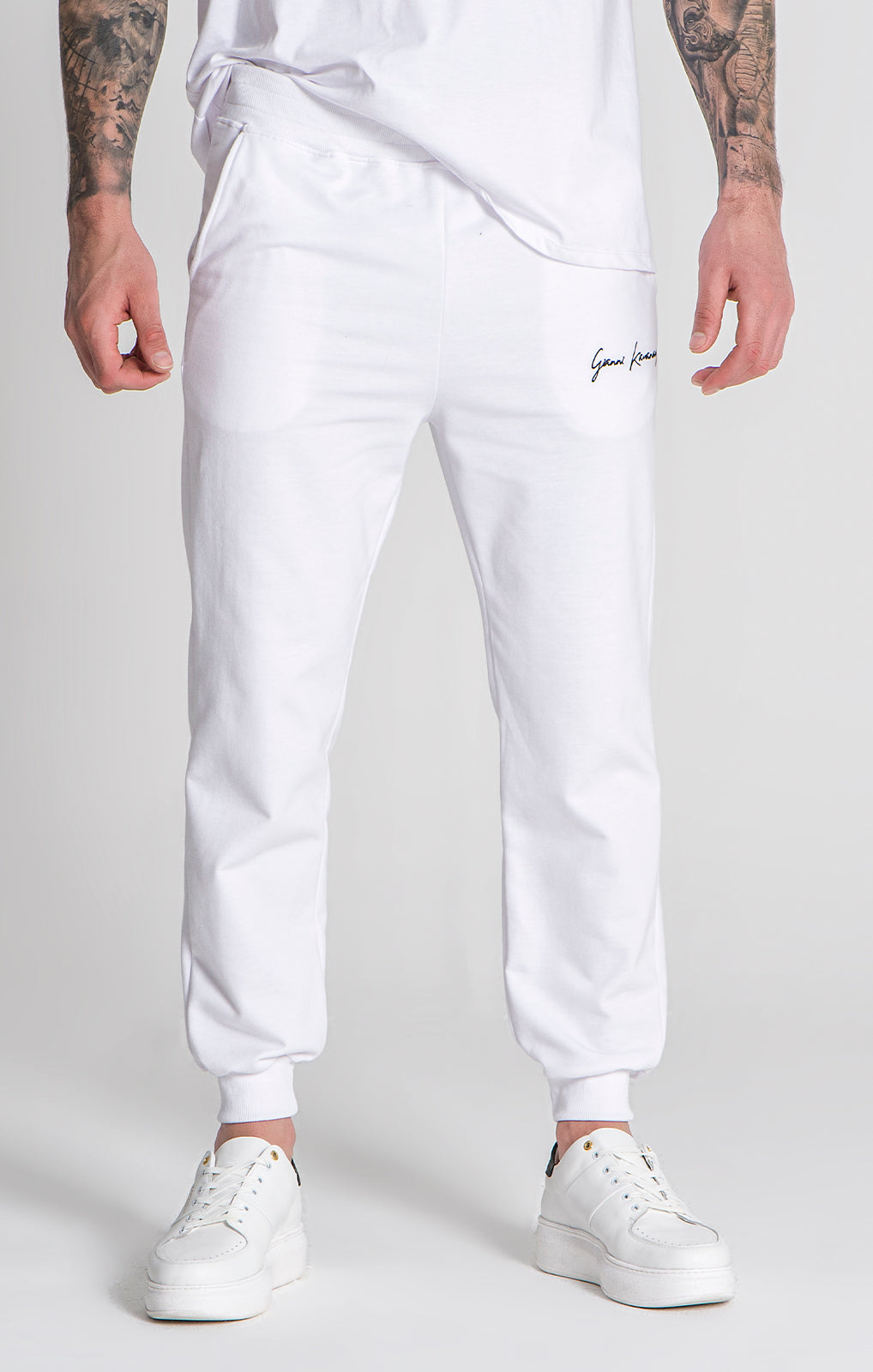 joggers / White Signature Joggers