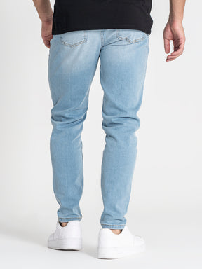 jeans / Light Blue Carrot Leg Jeans