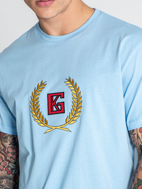 t-shirts / Blue Retro Tee