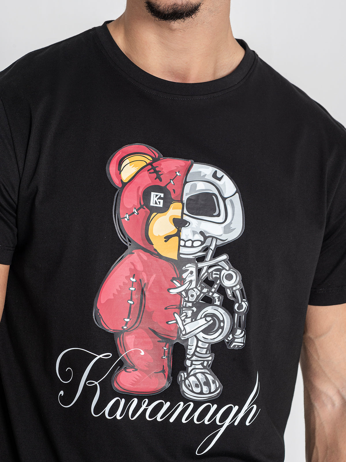 t-shirts / Black Bear Skeleton Tee