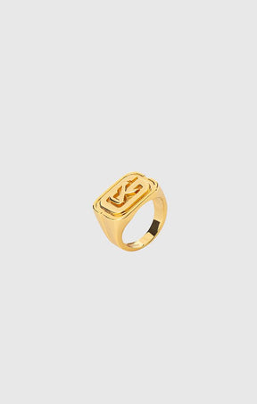 rings / Gold GK Ring