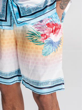 shorts / Blue Tropicana Shorts