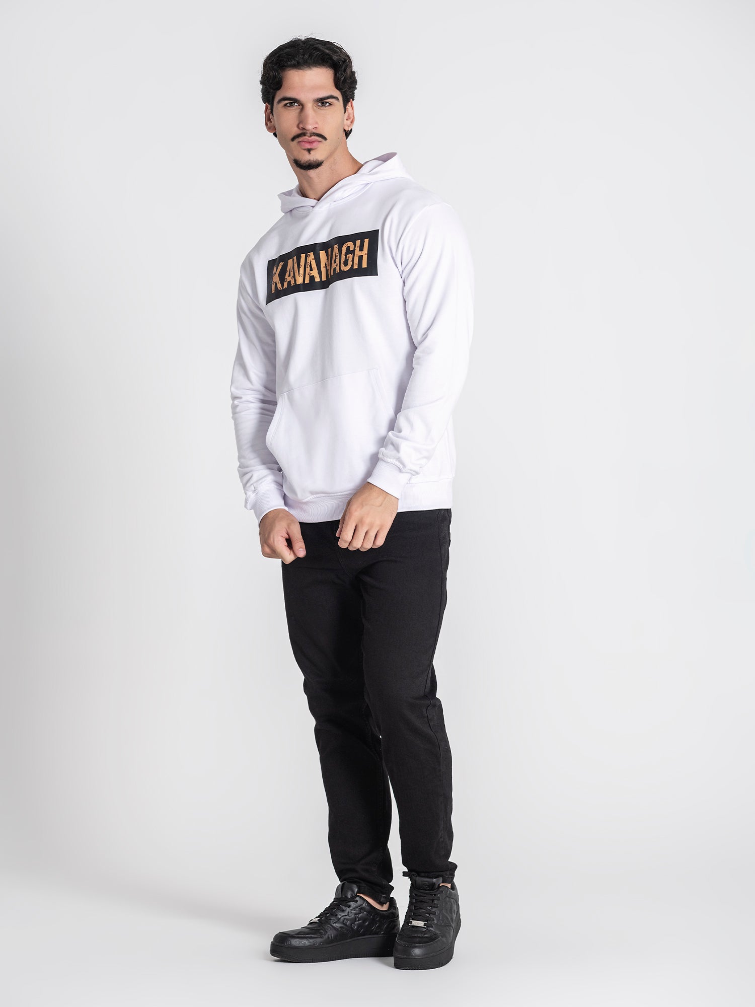 hoodies / White Alert Mania Hoodie