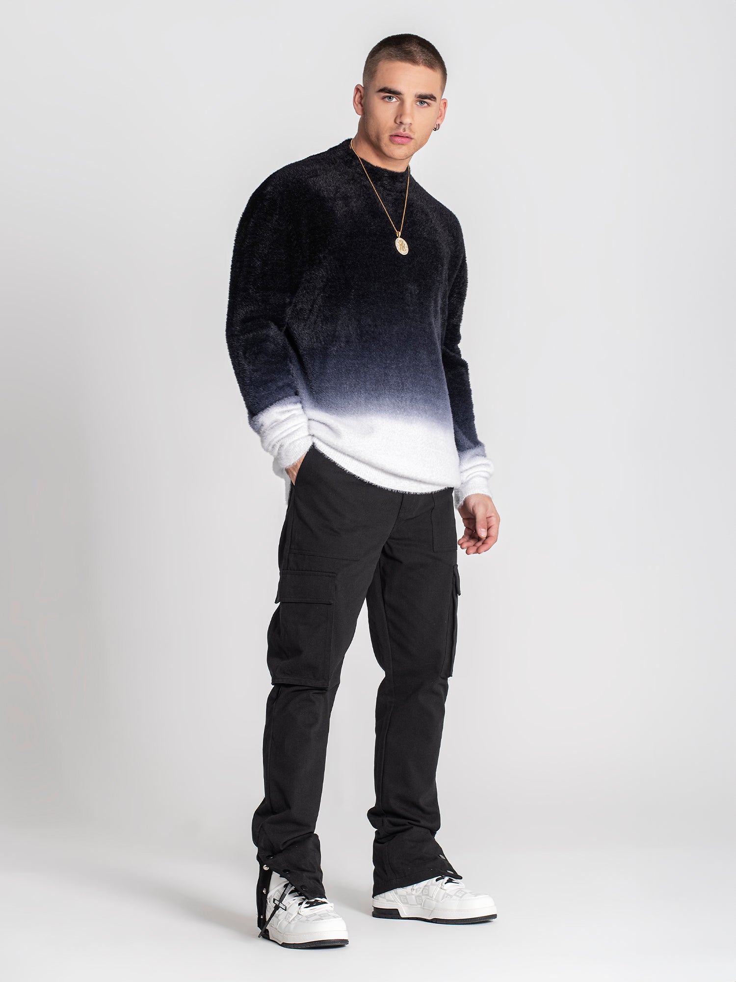 sweats / Black Fade Sweater