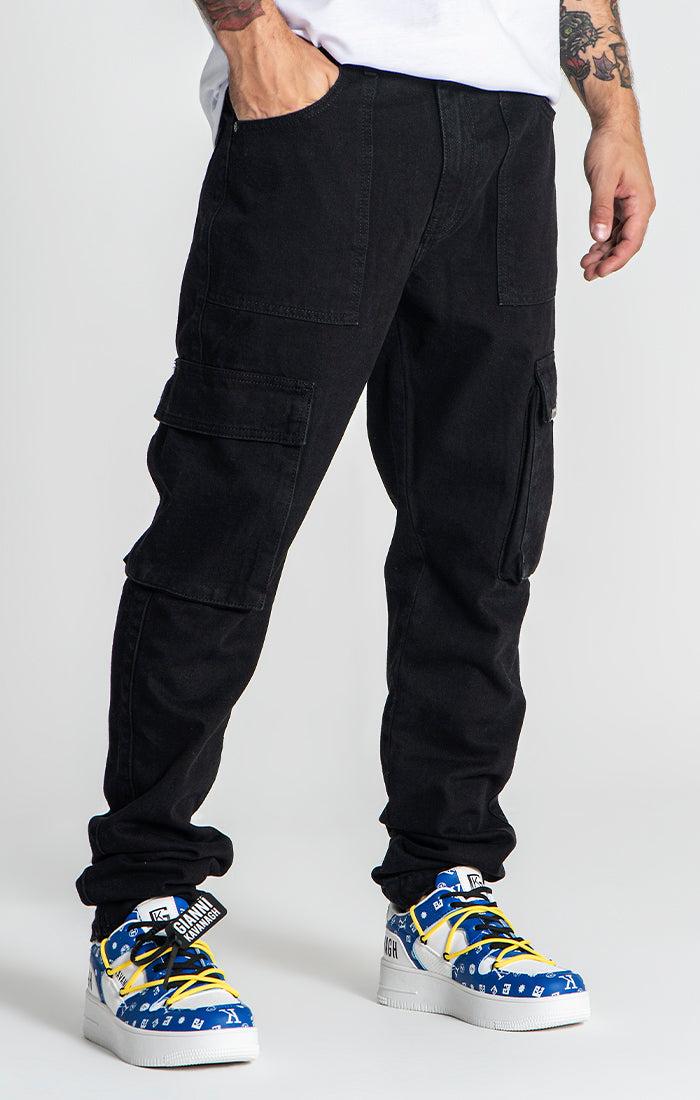 jeans / Black Hybrid Cargo Jeans