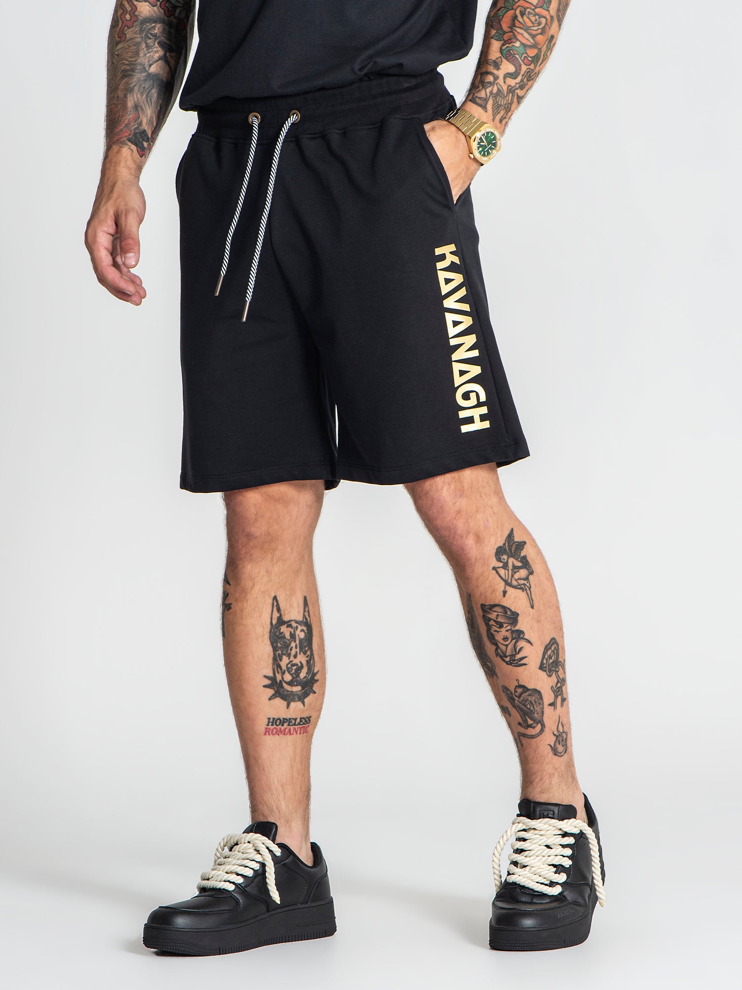 shorts / Black Futura Shorts