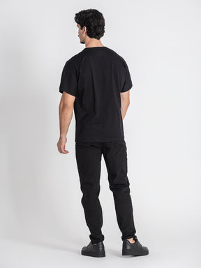 t-shirts / Black Clone Oversized Tee