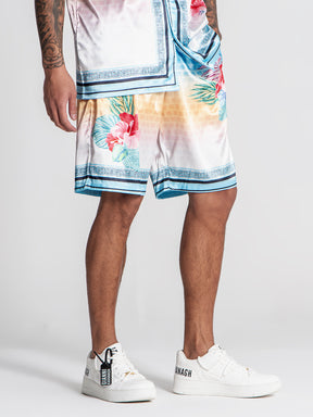 shorts / Blue Tropicana Shorts