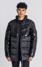 Black Division Puffer Coat