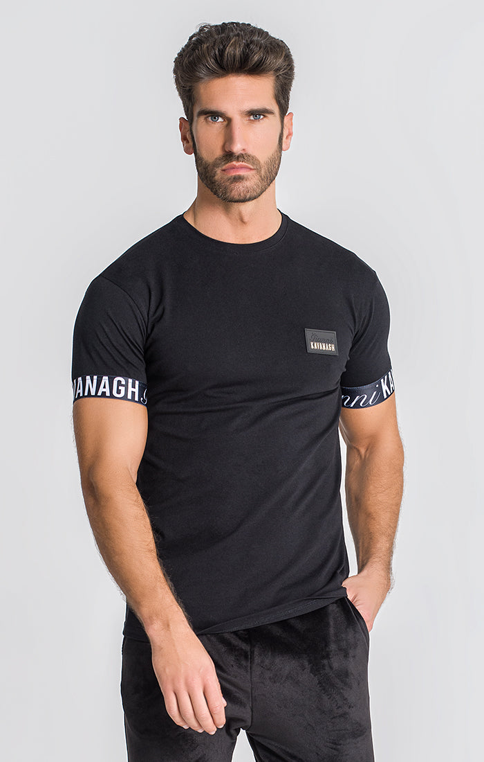 Black Montecarlo Elastic Tee