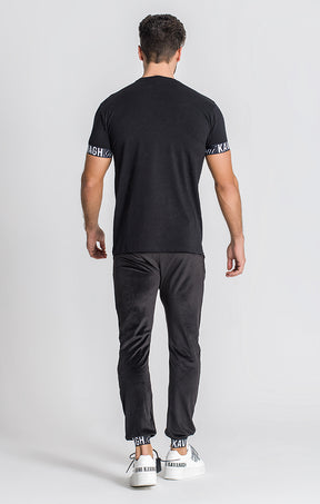 Black Montecarlo Elastic Tee