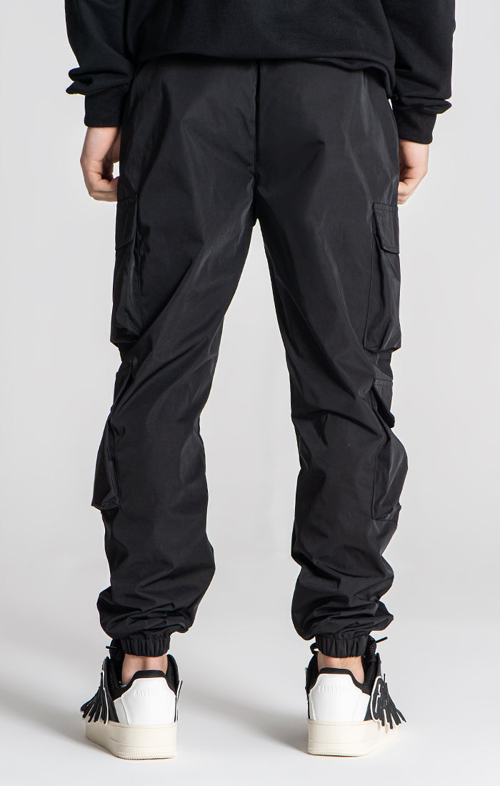 Black Santos Cargo Joggers