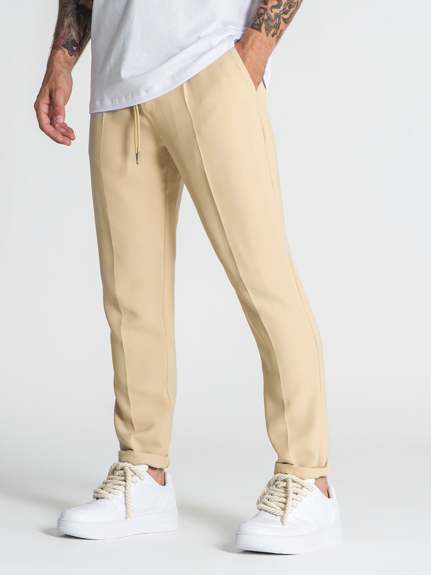 Beige GK Pants