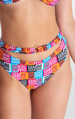 Multicolor Multiply Bikini