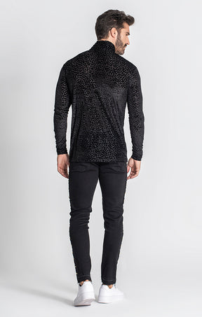 Black Lavish Turtleneck