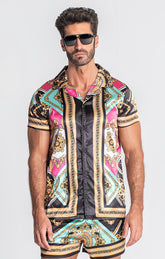 Multicolor Edgy Hawaiian Shirt