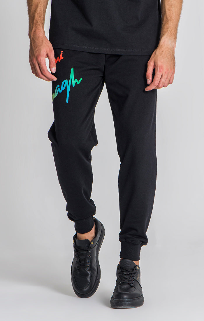 Black Refraction GK Joggers