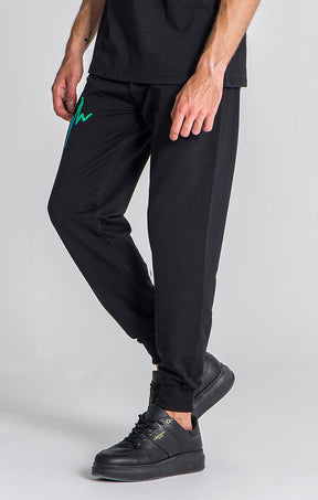 Black Refraction GK Joggers