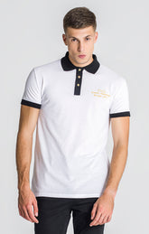 White Restart Polo