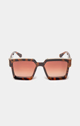 Brown Fashionista Sunglasses