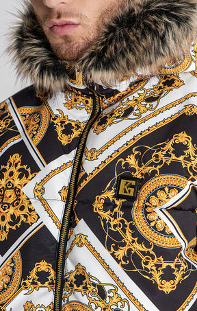 Gold Splendour Puffer Jacket