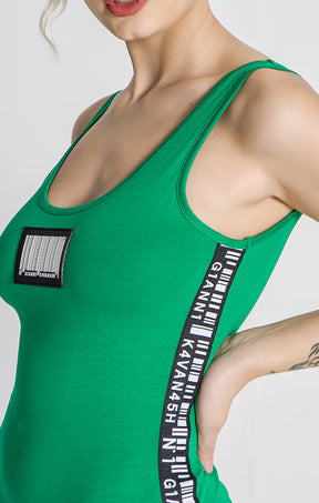 Green Signs Dress