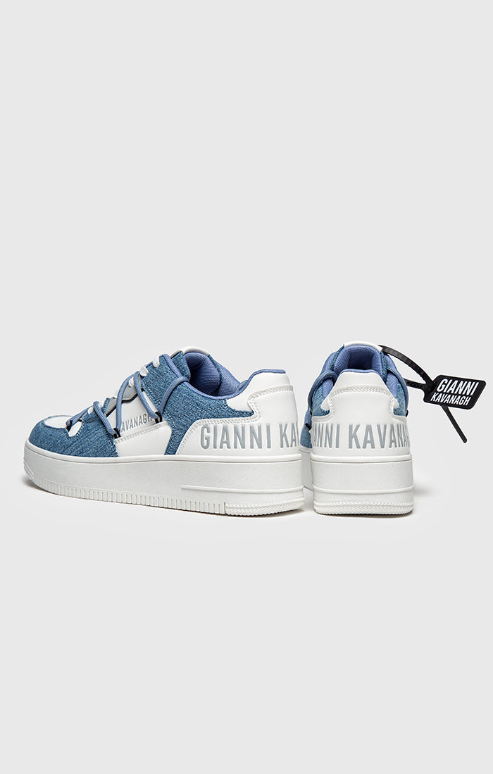 Blue Denim Sneakers