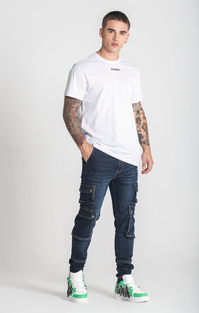 White Raw Bear Tee