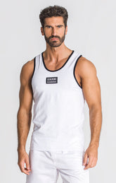 White Fighter Tanktop