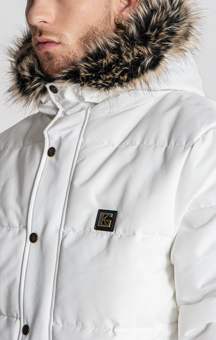 White Houston Puffer Jacket