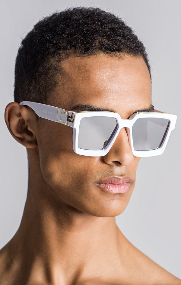 Louis Vuitton 1.1 Million Sunglasses, White