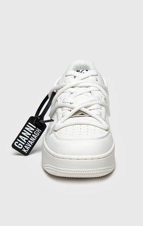 White Total Wrapped Sneakers