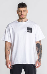 White Feel Text Tee