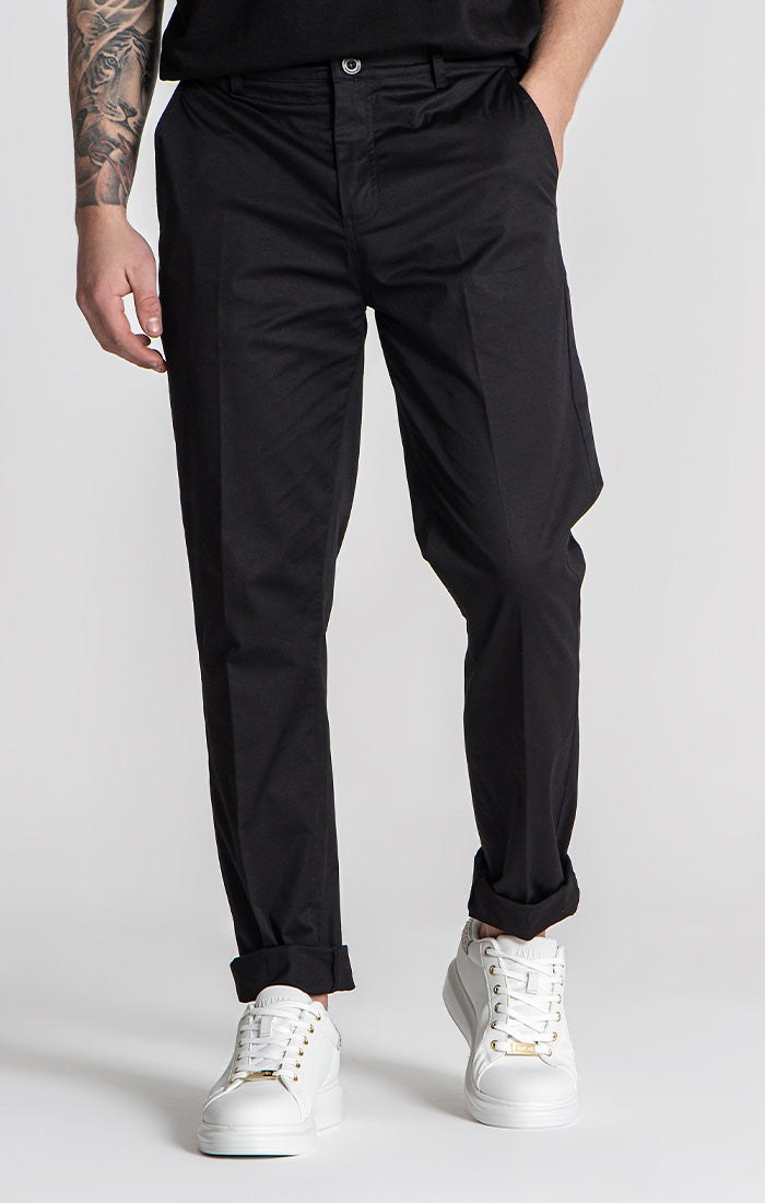 Black VIP Chino Pants