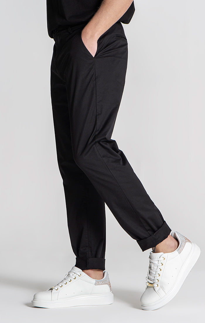 Black VIP Chino Pants