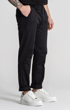 Black VIP Chino Pants