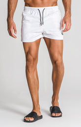 White Core Swimshorts