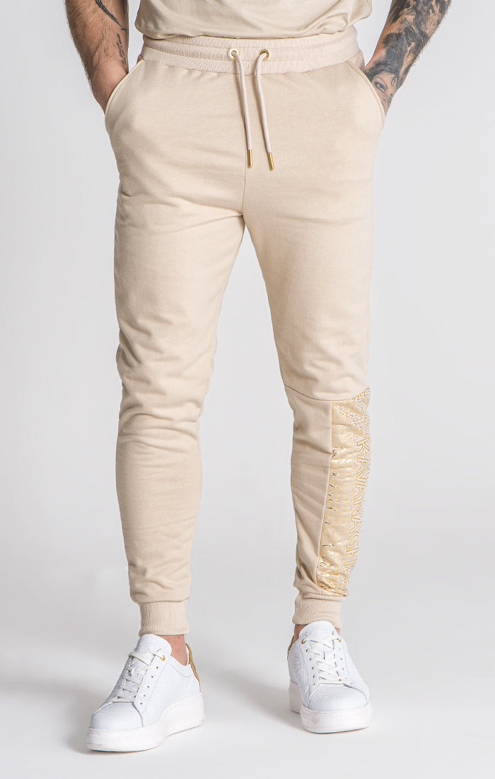 Beige Subtle Joggers