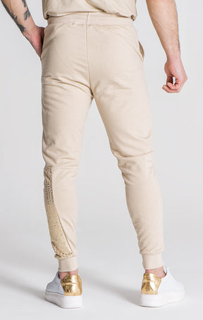 Beige Subtle Joggers