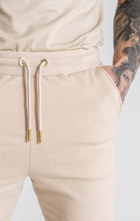 Beige Subtle Joggers