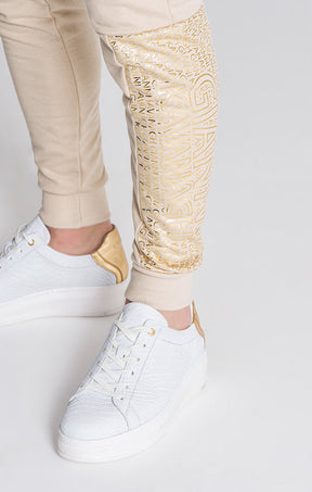 Beige Subtle Joggers