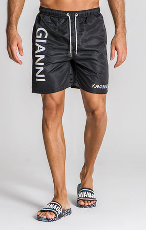 Black Dimension Swimshorts